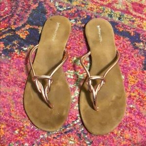 Jeffrey Campbell Rosegold Flip Flop